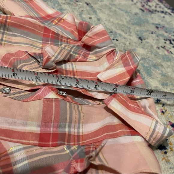 Plaid Dress With Sparkles - Picture 4 of 6